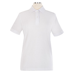 Polos - Short Sleeve Pique Golf Shirt - Female