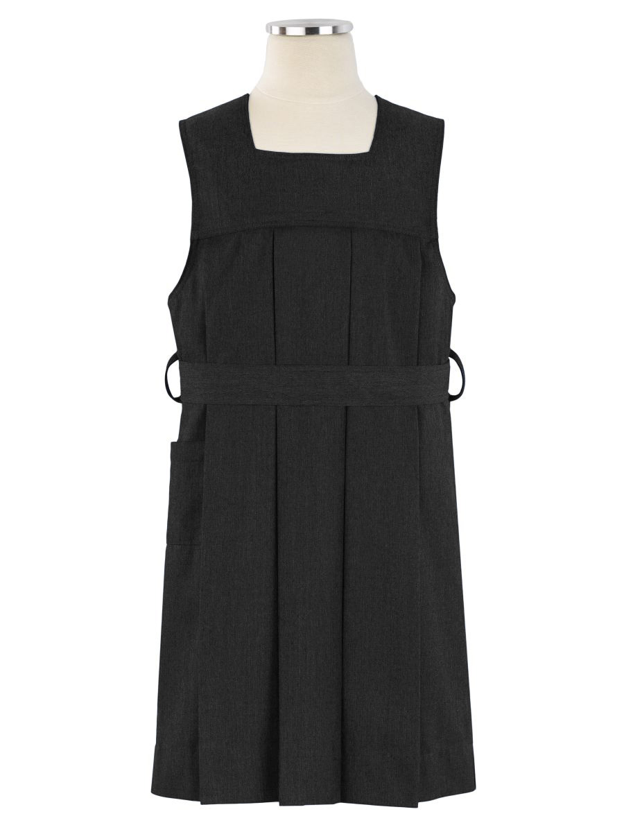 Full size image of Box Pleated Tunic (in color BLACK)