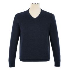 PULLOVERS - Classic Comfort V Neck Sweater