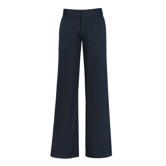 Full size image of Classic Comfort Girl's Chino (in color NAVY)