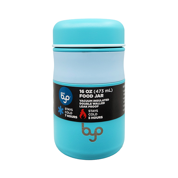 Full size image of Built BYO 16oz Double Wall Food Jar in Teal (in color TEAL)