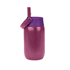 Thumbnail of Pivot Mini Water Bottle - Pink Glitter 10 oz (in color PINK)