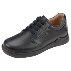 Thumbnail of Boys Traditional Leather Lace Up Shoe (in color BLACK)