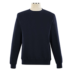 Thumbnail of V-Notch Crewneck Sweat Top - Unisex (in color NAVY)