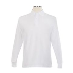 Thumbnail of Clearance Long Sleeve Golf Shirt (in color WHITE)