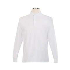 Thumbnail of Long Sleeve Golf Shirt - Unisex (in color WHITE)