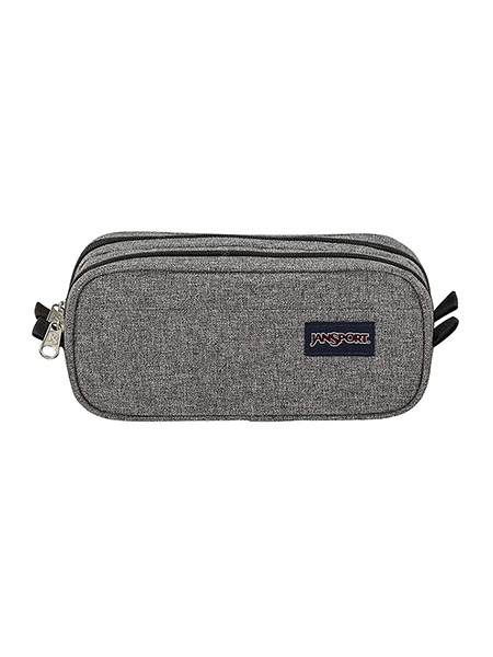 Thumbnail of Large Size Accessory Pouch - JANSPORT - In Grey Letterman Poly (in color Grey)