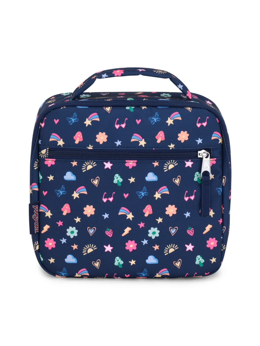 Full size image of LUNCH BREAK - Jansport  Lunch Bag in Slice of Fun (in color NAVY)