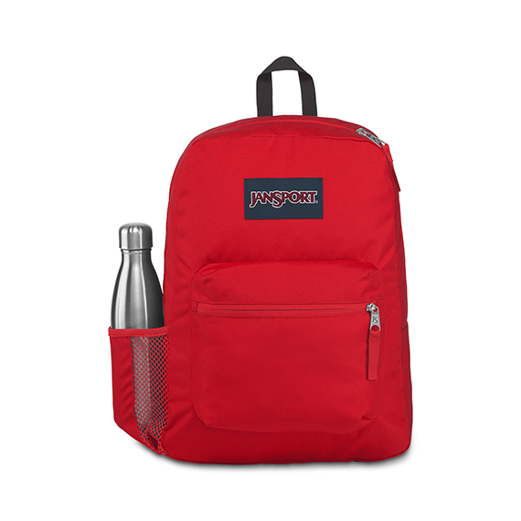 Full size image of 'CROSS TOWN' - Jansport Knapsack - in Red Tape (in color Red)