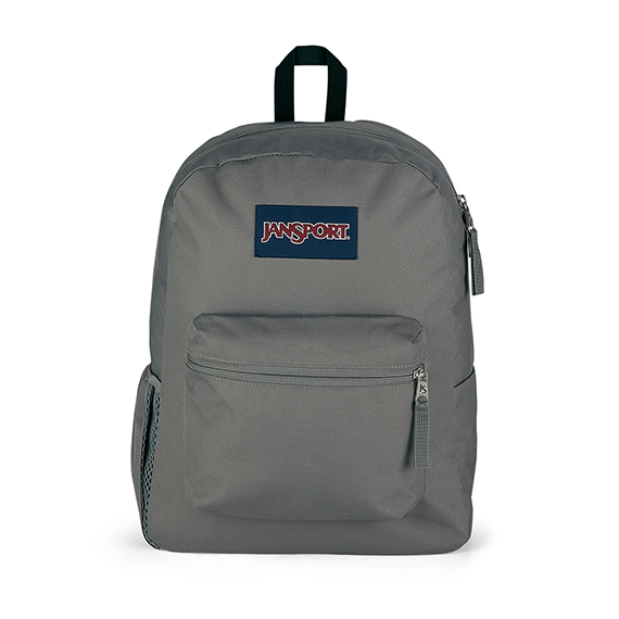 Full size image of 'CROSS TOWN' - Jansport Knapsack - in Graphite Grey (in color CHARCOAL)