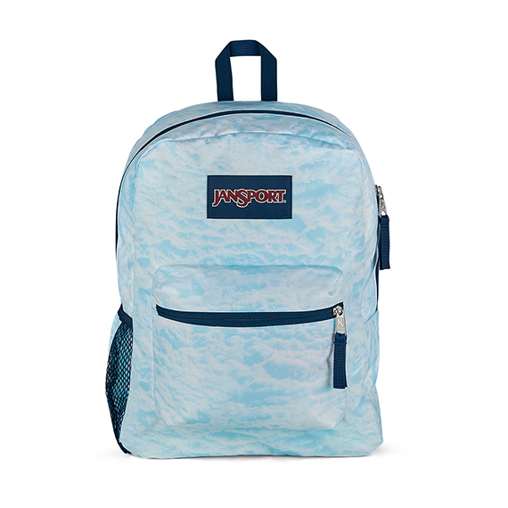 Full size image of 'CROSS TOWN' - Jansport Knapsack - in Mile High Cloud (in color Blue)