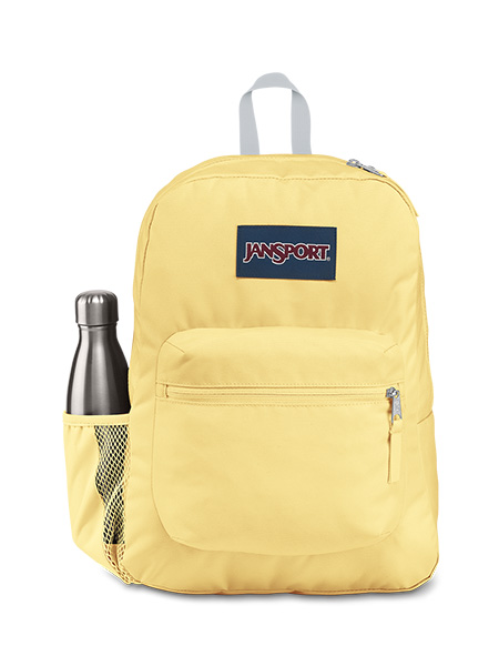 Thumbnail of 'CROSS TOWN' - Jansport Knapsack - in Pale Banana (in color Yellow)