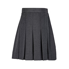Thumbnail of Pleated Dress Skirt (in color Grey)